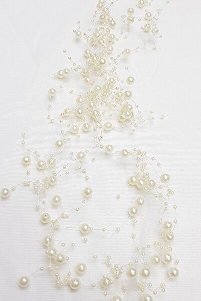 Limelia Lampă suspendată din micașină cremă 1 m