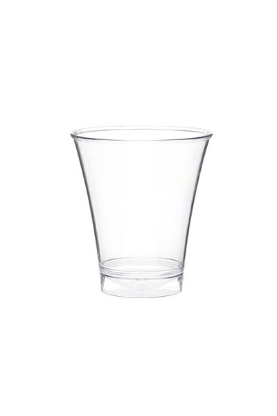 RUBİKAP 150 ml Tulip Hard Plastic Soft Drink-Dessert Cup 30 Pcs