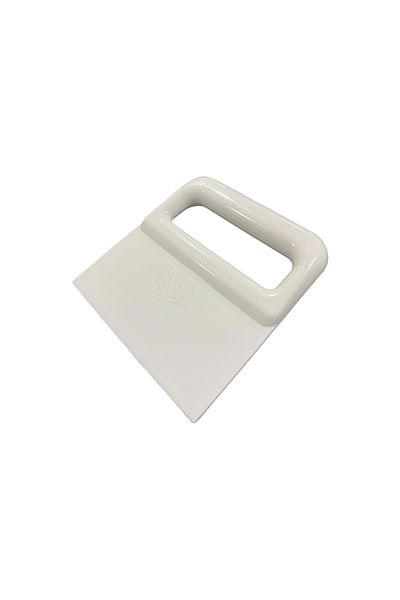 artizanmutfak Plastic Dough Scraper - White