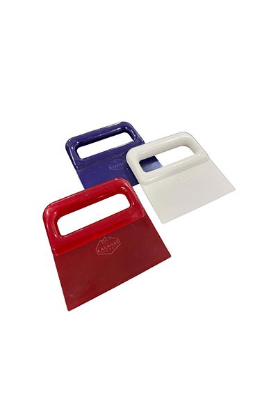 artizanmutfak Plastic Dough Scraper - White