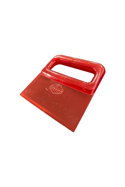 artizanmutfak Plastic Dough Scraper - Red