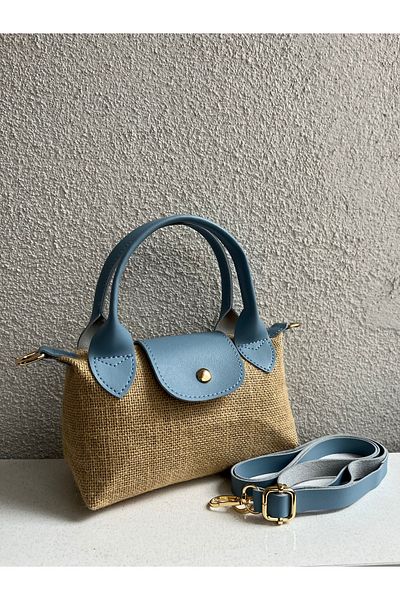 şengüler çanta Mini Size Straw Hand and Crossbody Women's Bag
