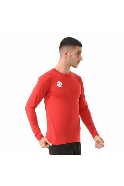 raru تي شيرت بأكمام طويلة Vivus Red