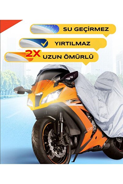 CoverPlus Honda Pcx125 Branda Motorsiklet Brandası Motor Branda,PCX Branda,PCX150 Branda ( Ekstra Kalın)