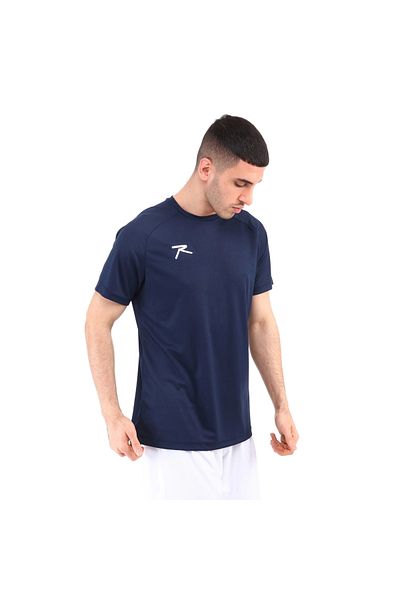 raru Βασικό μπλουζάκι Rena Navy Blue
