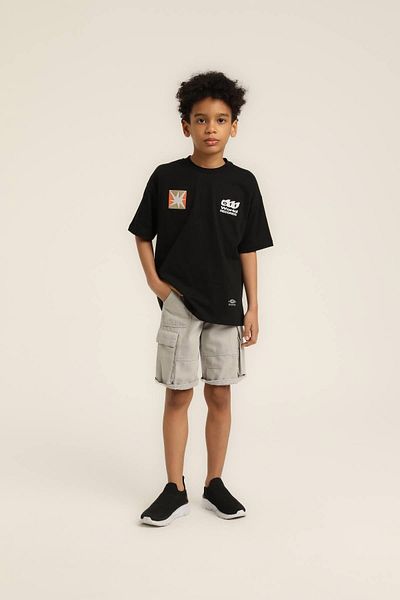 HAUSEkids 5-14 Years World Black Design Boys Suit-Black