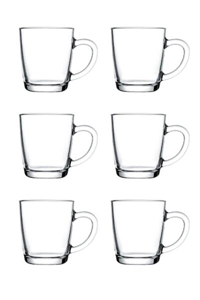 Paşabahçe 55531 Basic Kulplu Bardak 6 Lı