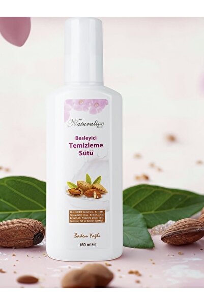 naturalive Besleyici Temizleme Sütü Makyaj Temizleyici 150 ml