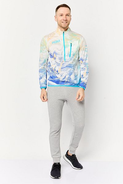 hoka Men Sportswear Fit Long Sleeves Training Jacket, Multicolor