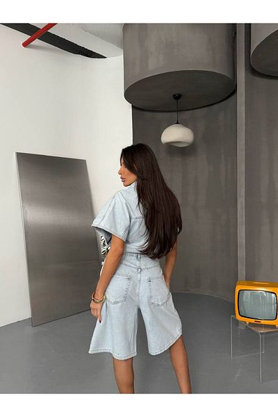 DENİKK TENDINȚE OVERSIZE MĂRIME CONFORTĂ SALOPETĂ SALOPETĂ LĂȚI CU PICIOARE LĂȚI