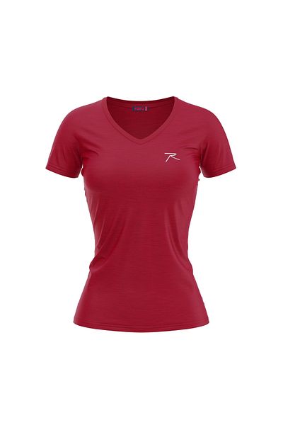 raru MULIER Γυναικείο T-Shirt Borde Melange - 100% βαμβάκι