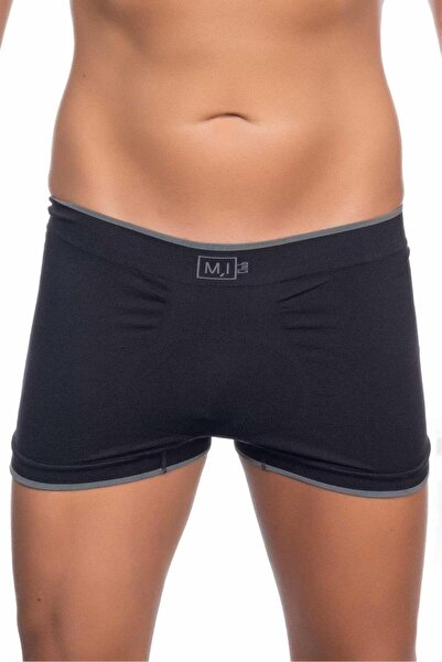 Emay Black Mi 2104 Soft Men's Boxer