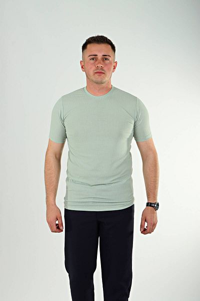 eg38 Reported Crew Neck T-Shirt Mint Green