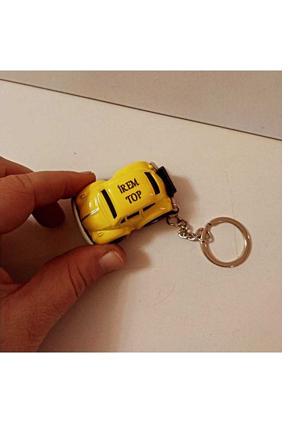 mrchediyesepeti Vosvos Tostabag Gift Keychain Pull Drop Toy Yellow