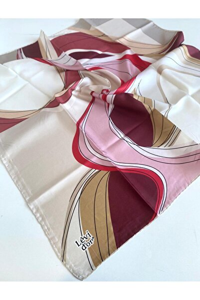 Levidor Μεταξωτό μαντήλι Tivil 46984 Κρεμ Μικτό σχέδιο