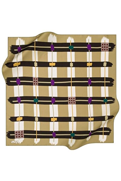 Pierre Cardin Μεταξωτό κασκόλ Sura 42152 Πράσινο Μικτό Σχέδιο 6513230 - 351