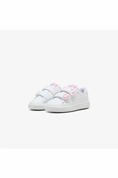 Puma 39728707 Smash 3.0 Badges V Inf Çocuk Beyaz Sneaker
