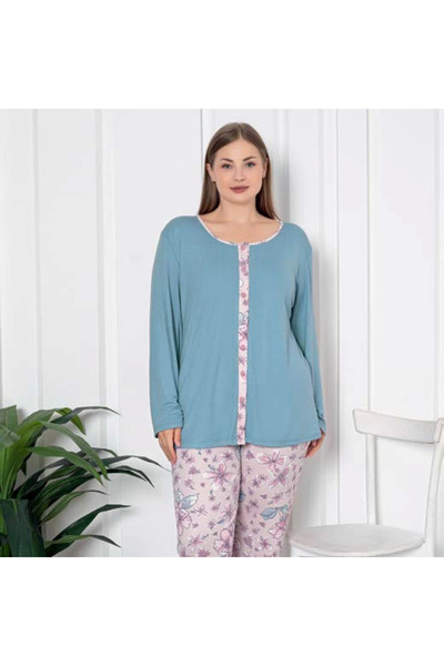 kapsulavm Limissi Patterned Pajamas Set 24711