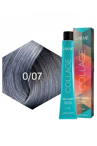 Lakme Lakme Collage Mix Tone Hair Colour 0/07 Silver 60ml