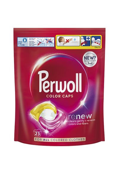 Perwoll Perwoll Renew Color laundry detergent capsules, 23 washes