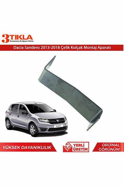 3 Tıkla Dacia Sandero 2013-2019 Steel Armrest Armrest Mounting Leg