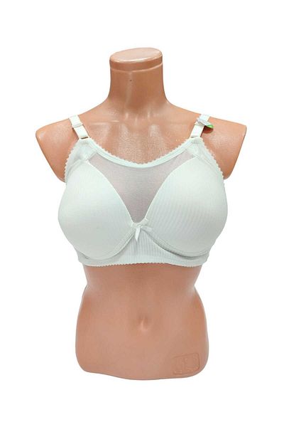 wear treasure C Cup Wireless Sponge Side Support Wire Support Bra