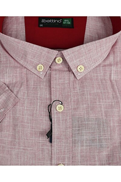 tambattal Super Size Linen Shirt Short Sleeve Suitable for 170Kg-210Kg