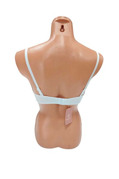 wear treasure B Cup Padded Underwire Silicone Tape Side Support Wire Strablez Bra