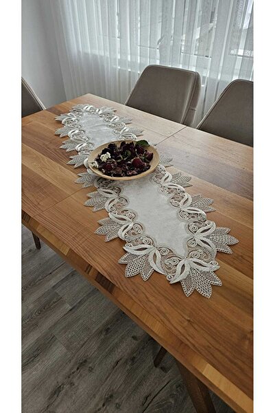 ZESA HOME Francuski Čipka komad luksuzni Somot Stolni raner