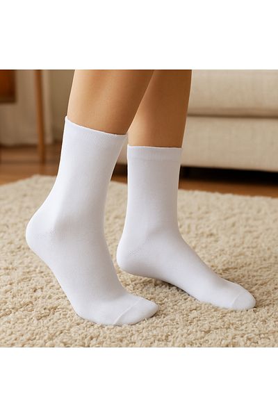 Bambu Women's Elasticless, Non-Twist, Non-Squeezing Flexible Bamboo Socks Leave No Marks, Non-Squeezing Premium.3-Pack Seamless Socks