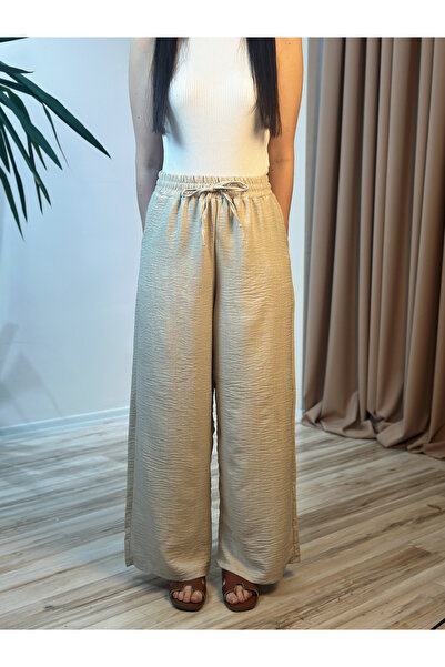 BY SE'MAS WEAR ΚΑΘΗΜΕΡΙΝΟ ΛΙΝΟ ΠΑΝΤΕΛΟΝΙ ΠΑΛΑΤΖΟ