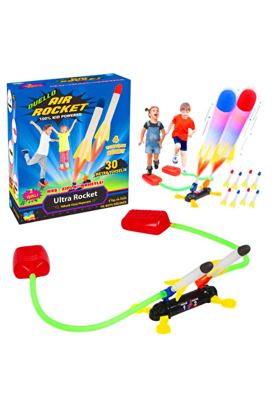 Kayyum Oyuncak DÜELLO AİR ROCKET KOŞ ZIPLA ROKETLE 5+