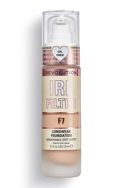 MAKEUP REVOLUTION Revolution Foundation Irl Filter Longwear Foundation F7