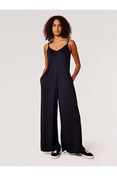 DeFacto Kurzärmliger Jumpsuit aus Modal mit Hemdkragen C4865AX24SM