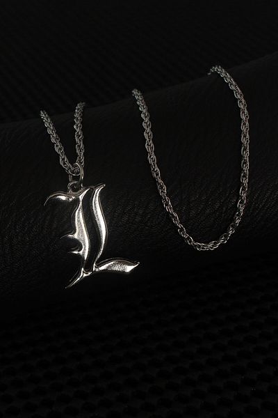 Skygo Silver Color L Letter Men's Necklace - Tj-Erk1244