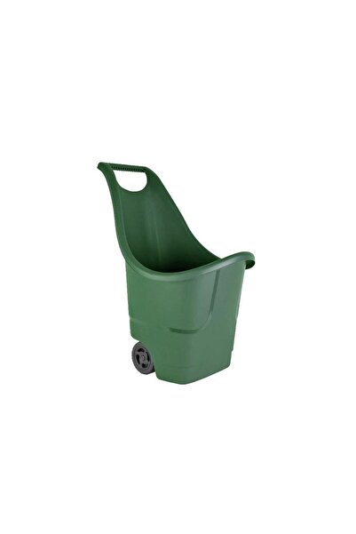 Omnipazar SO-BAHA Tekerlekli Bahçe Düzenleme Arabası 50 Litre Yeşil