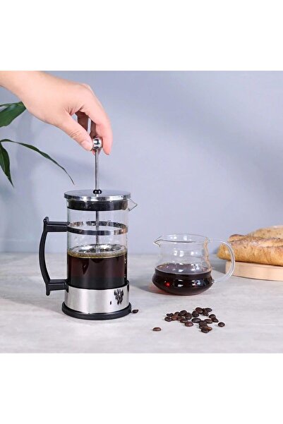 Other French Press Coffee & Tea Maker, Heat-resistant Glass With Stainless Steel Filter - 350ml
