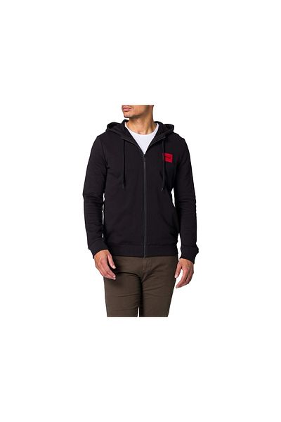 Hugo Boss Sweatjacke ’für Herren In Schwarz’