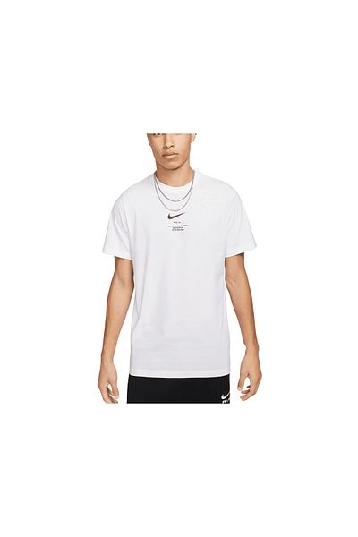 Nike Rundhals T-Shirt für Herren in weiß