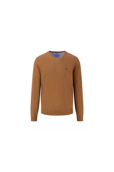 Fynch-Hatton V Pullover Für Herren In Braun