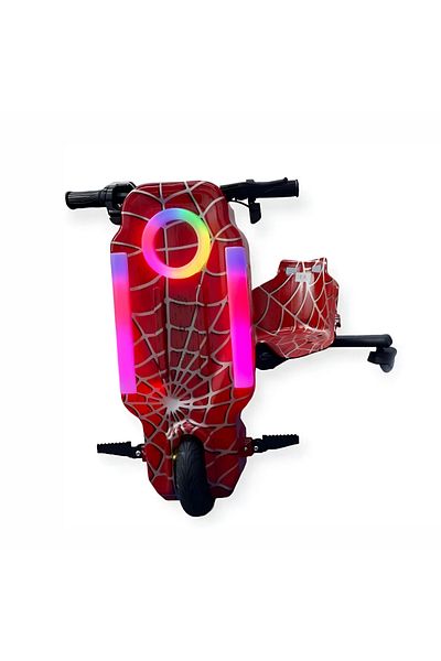 Generic Electric Drift Scooter | Small | 36V | Spider-Man Design | 3 Wheels