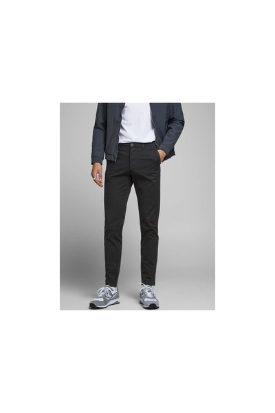 Jack & Jones Stoffhose für Herren in schwarz