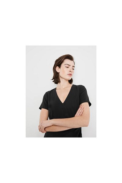TAIFUN Koktejlový dres pro Damen ve schwarz
