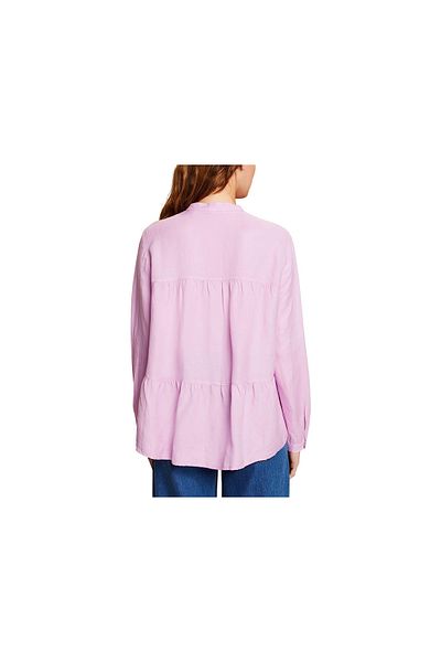 Esprit Langarmbluse für Damen in unifarben