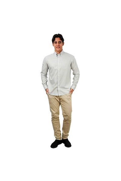 Giordano Men's Wrinkle Free Cotton Shirt: Comfort & Style