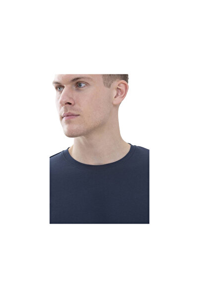 MEY Pyjama kurz für Herren in blau