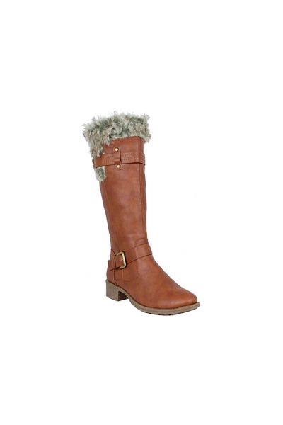 LOVENESS Stiefel braun