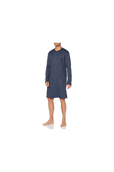 Calida Pyjama Kurz Für Herren In Blau