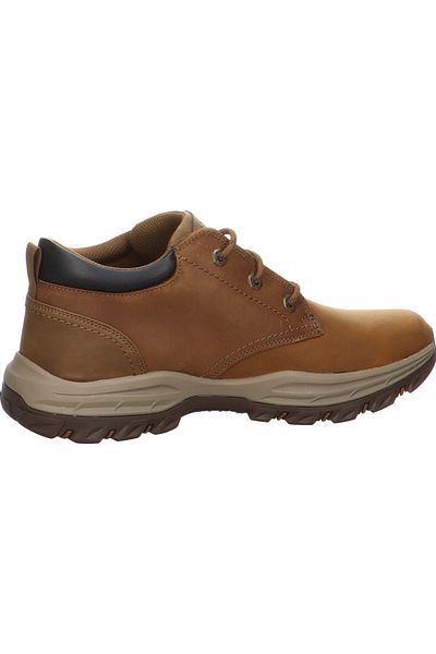 SKECHERS Freizeit Schnürer für Herren v hnědé barvě