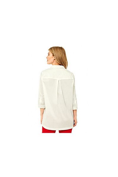 CECILIE COPENHAGEN Langarmbluse für Damen v bílé barvě